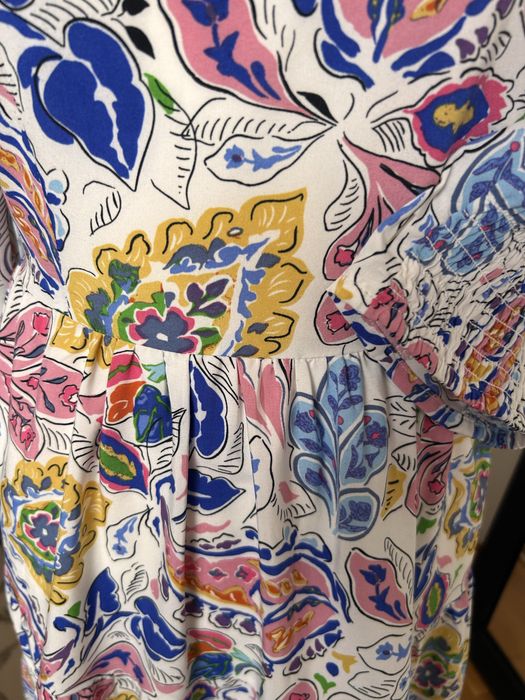 Vestido Comprido Molly Bracken – Padrão Floral/Paisley Tamanho M/L