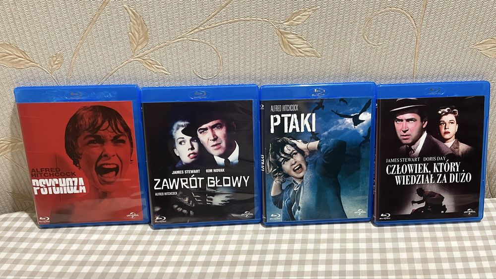 Arcydzieła Hitchcocka Blu ray Unikat stan idealny