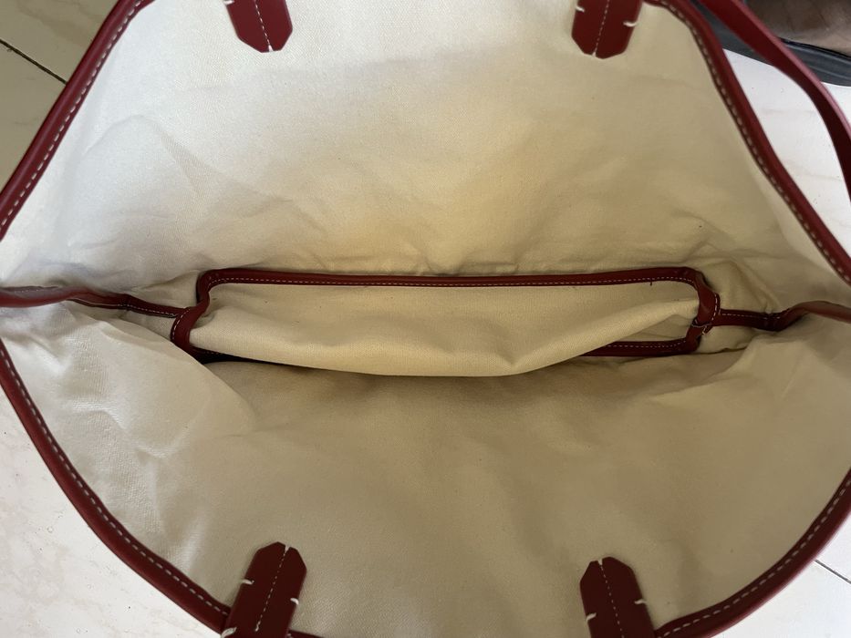 Mala da goyard rouge nova