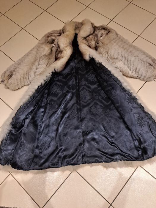 Futro z niebieskich lisów