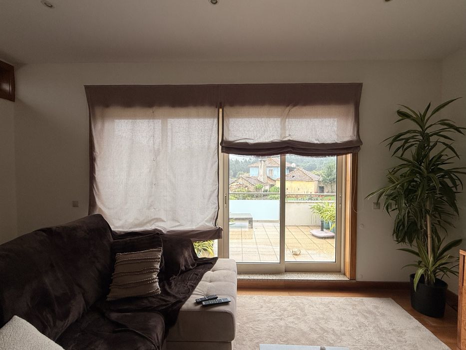 Conjunto cortinados sala