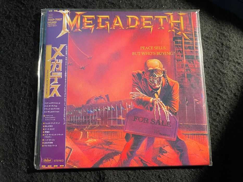Megadeth – Peace Sells... But Who's Buying? wydanie Japan OBI