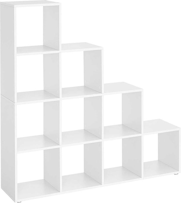 Organizer na na książki biały 10 poziomów Lbc10wtv1