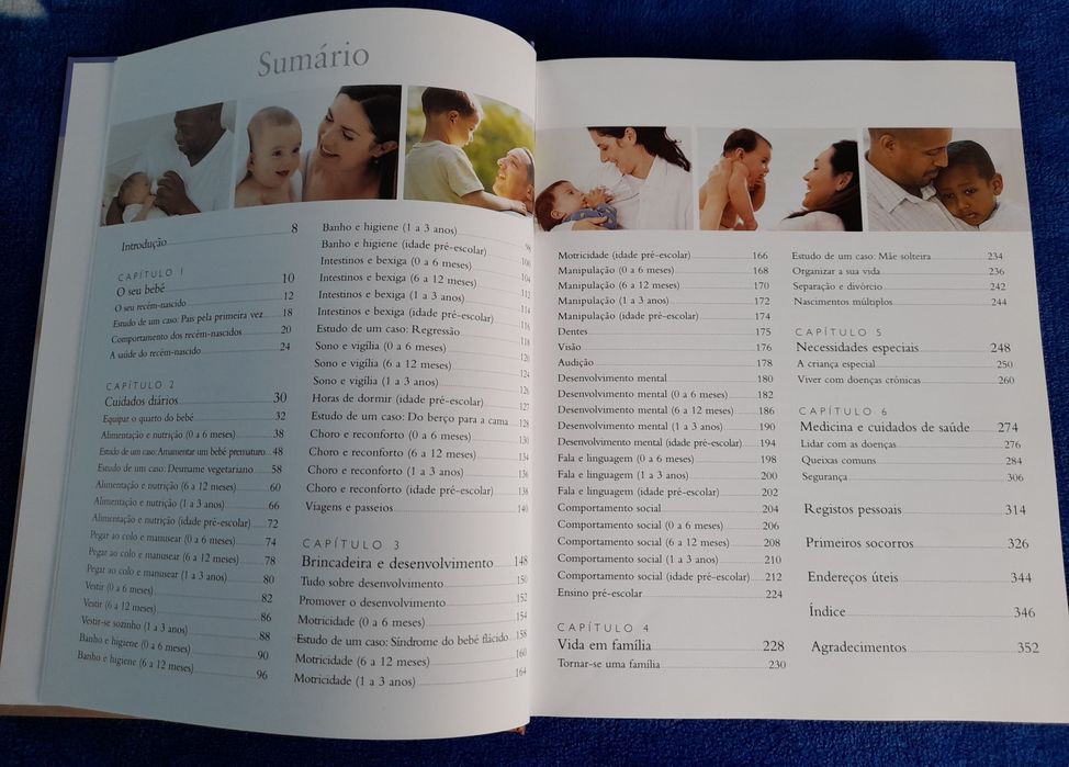 Livro: Guia completo para cuidar de bebés e crianças