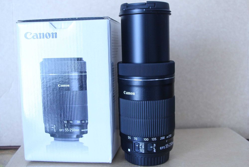 Objetiva Canon EF-S 55-250mm