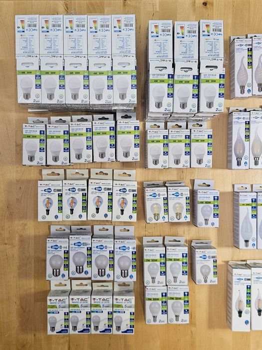 Lâmpadas LED diversas VTAC – Stock Final de Loja Fechada
