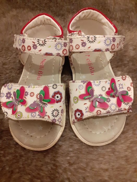 Sandały dla dziewczynki Nelli Blu 23 (wkładka 14,5 cm)