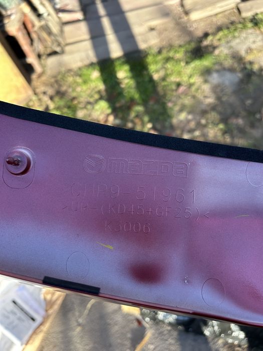 Спойлер на Mazda 6