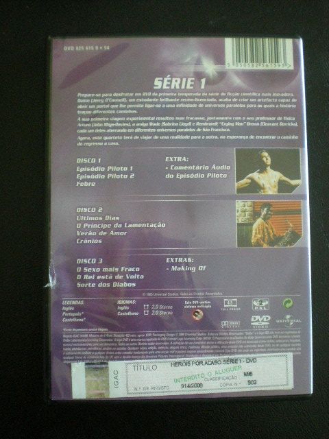 Hérois Por Acaso / Sliders - série 1