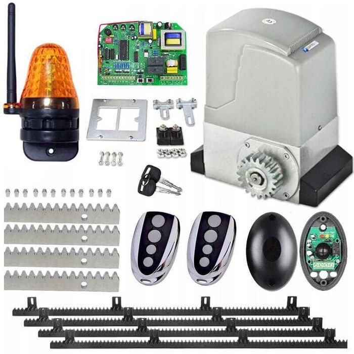 Napęd do bramy wjazdowej skrzydłowych i przesuwnych