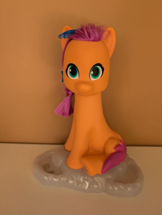 Kucyk, Konik My little pony 28cm + akcesoria do włosów