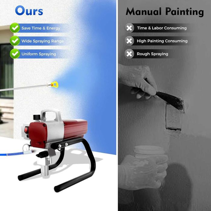 Maquina Airless 1800w NOVA