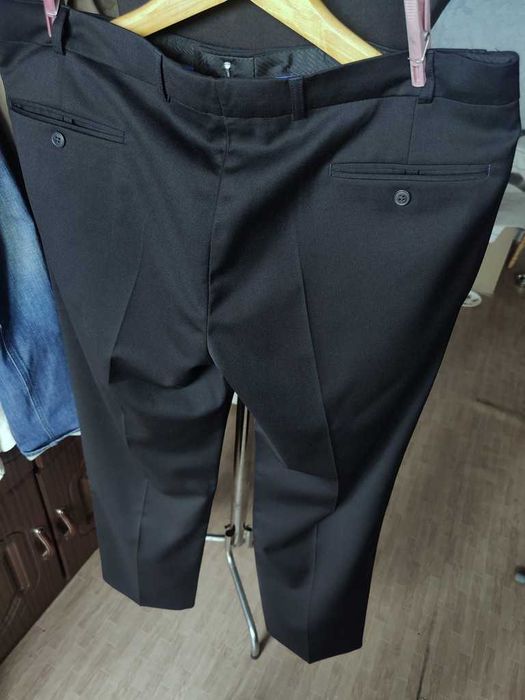 Джинсы брюки Bruhl wool trousers Germany w40 stretch black.