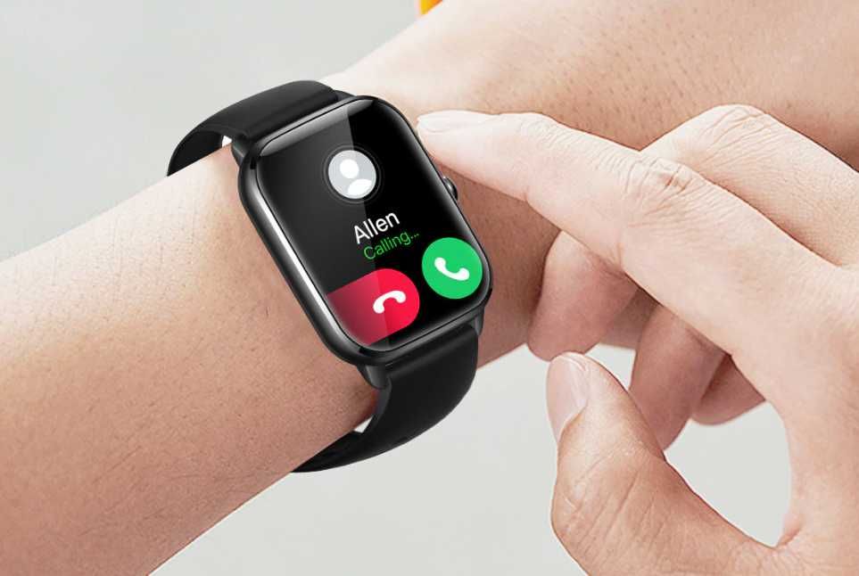 смарт часы Colmi C61 + ремешок в подарок, Huawei band7+ремешок, защ.ст