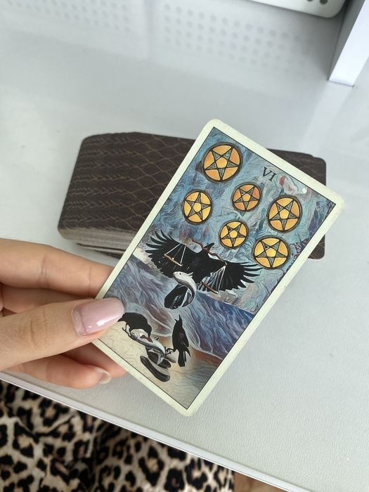 Колода Карти Таро Crow Tarot , Таро Воронів , Таро Круків