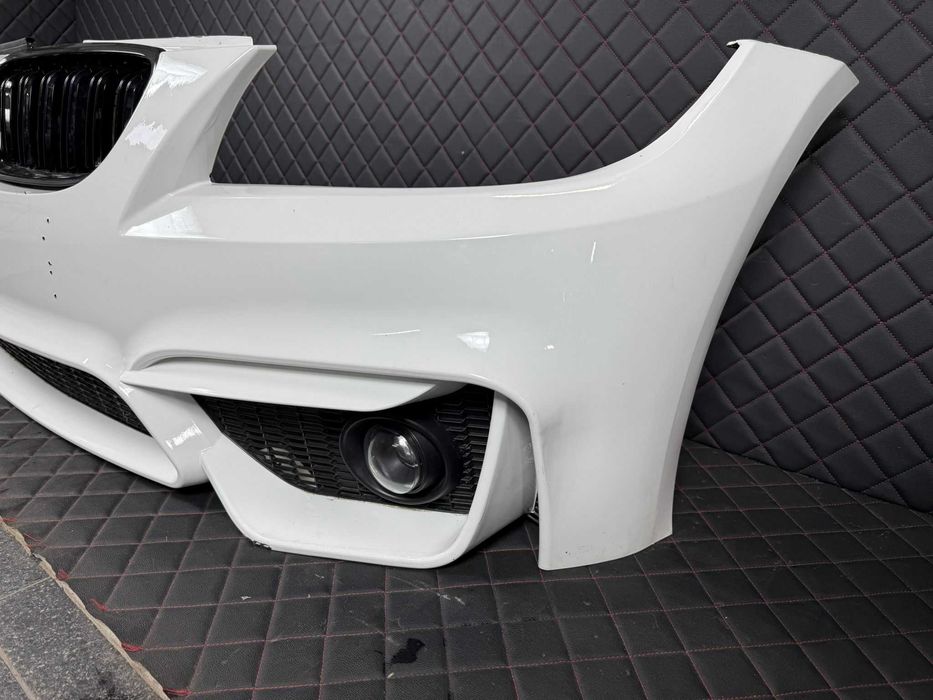 BMW 3 E90 E91 LIFT LOOK M4 Zderzak Przedni Przód Kompletny Lakier 300