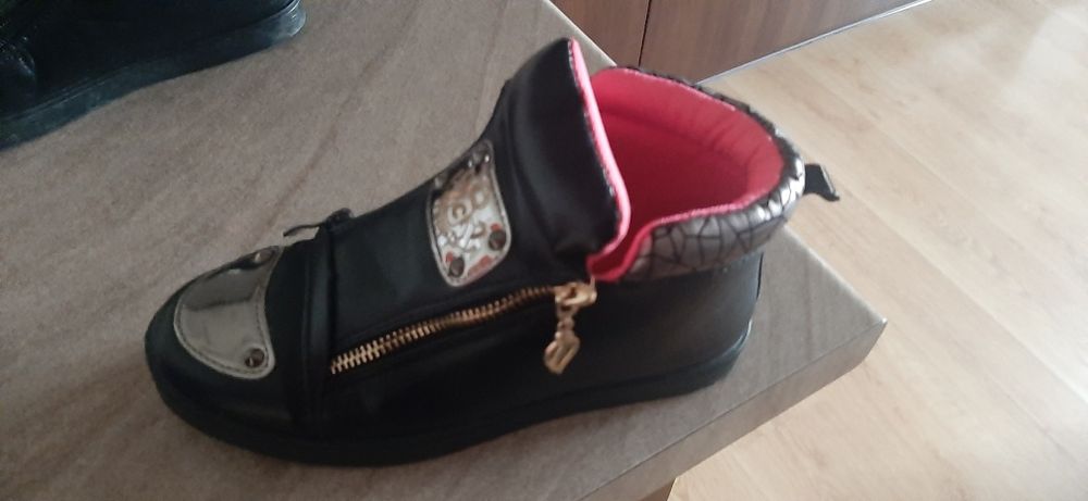 Buty dziecięce dziewczęce 34 półbuty na zamek