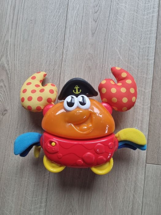Zabawka jeżdżący krab