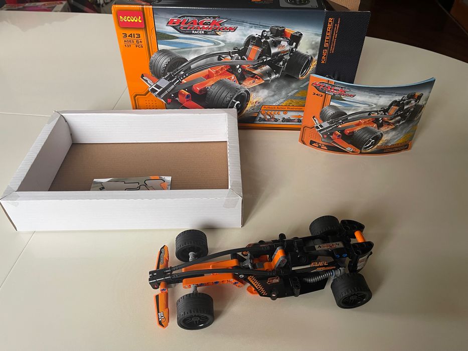 Конструктор спортивний балід чорний чемпіон