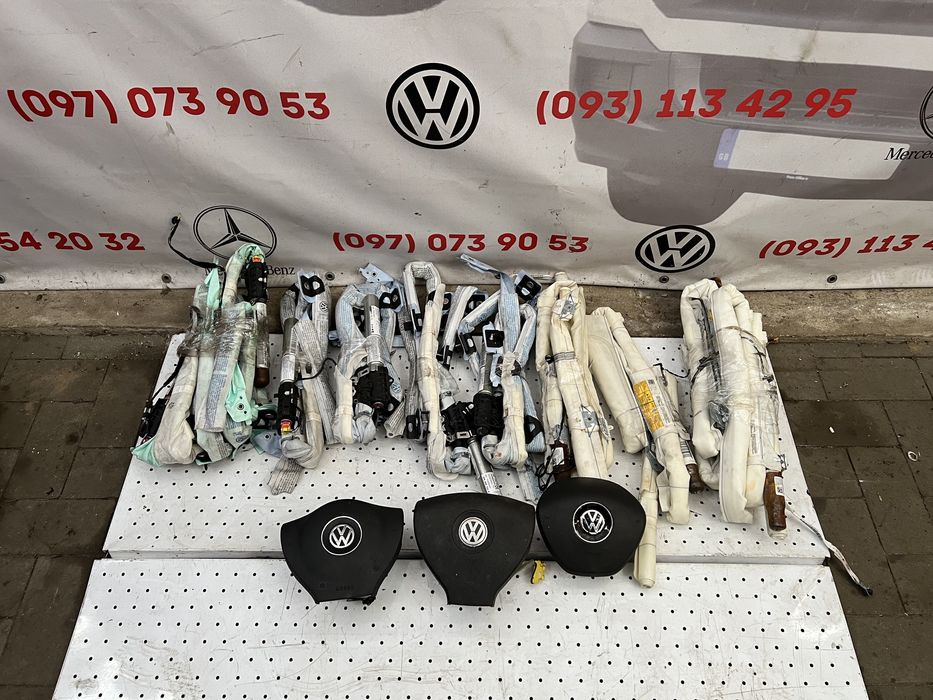 Airbag шторка потолочный Golf 5 Гольф 6 аебрег шторка Passat B6 Пасат