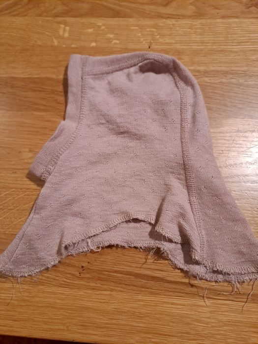 Czapeczka niemowlęca, wiosenna kominarka merino