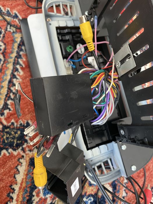 Câmara de marcha-atrás com tablet