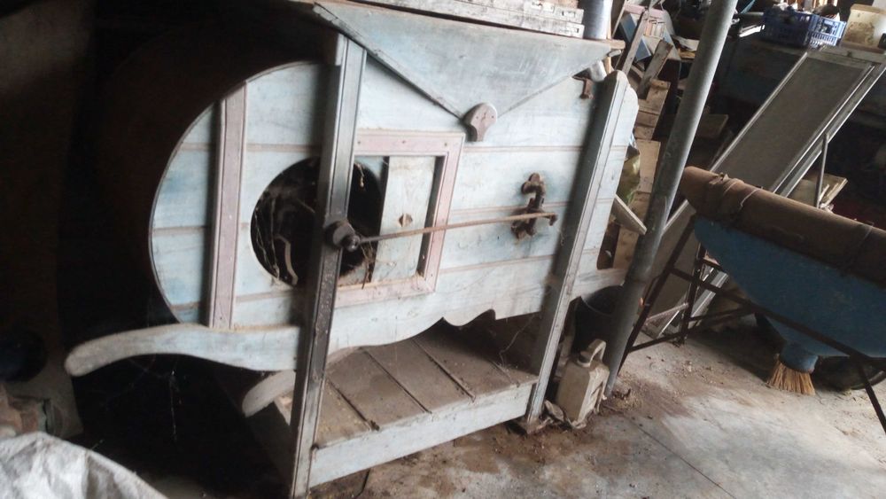 Moinho de martelos + debulhador + limpador