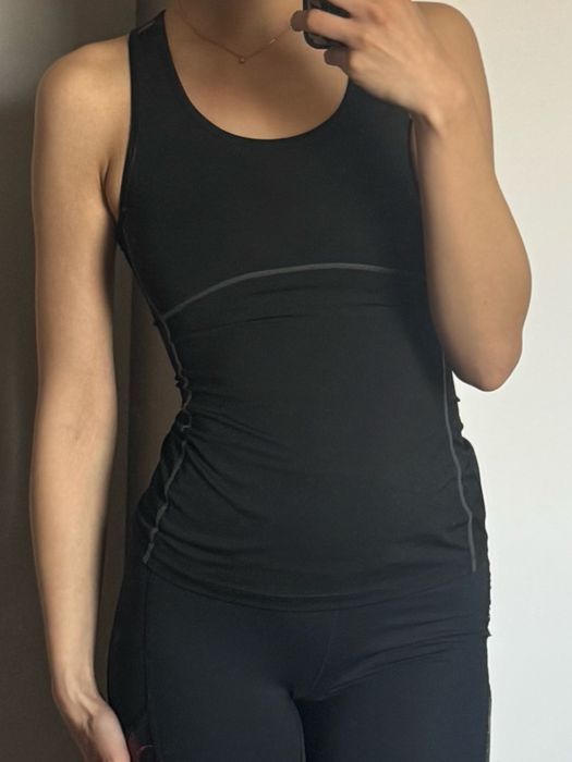 Top sportowy czarny s