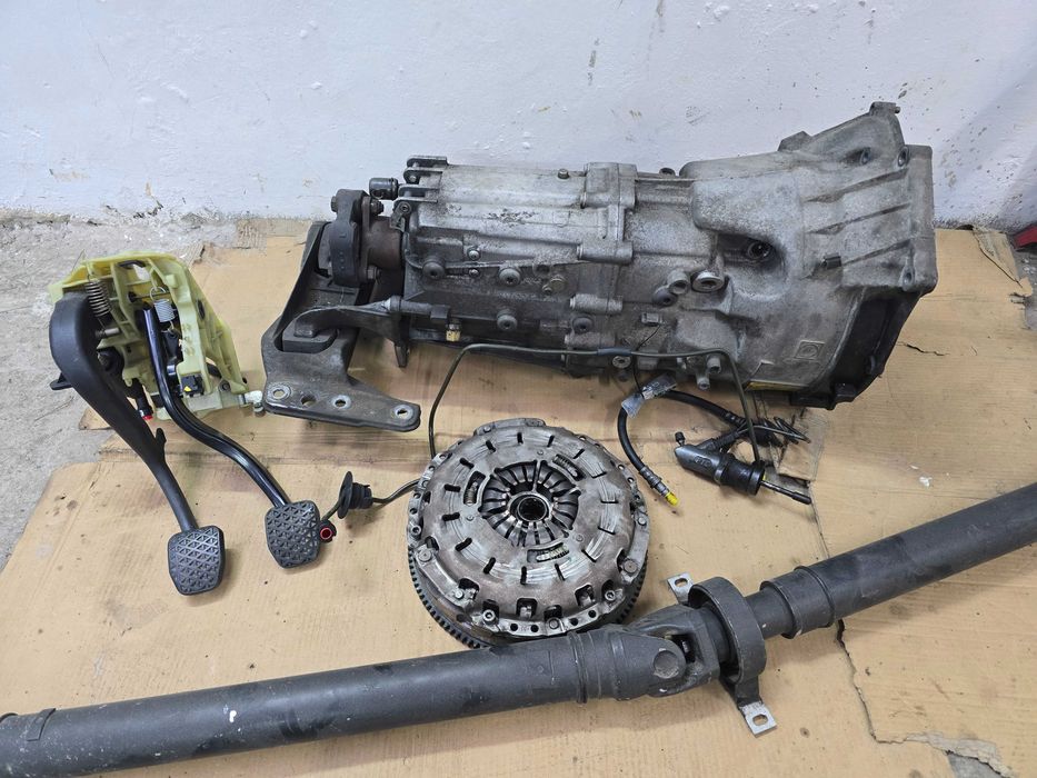 Bmw e60 Skrzynia manualna 6b sprzęgło dwumasa zestaw automat>manual
