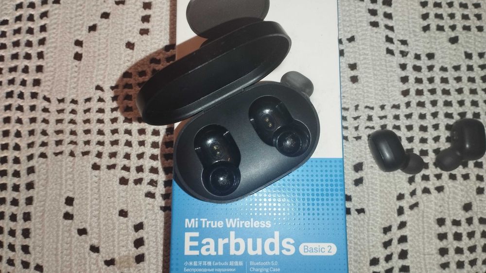 Auriculares True Wireless Bluetooth Xiaomi Mi Earbuds Basic 2 - Preto