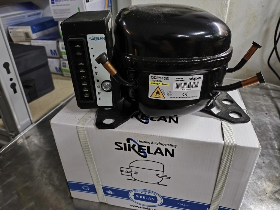 Compressores frigoríficos 12V 24V em R134a ultimos  ou r600a  Conversã