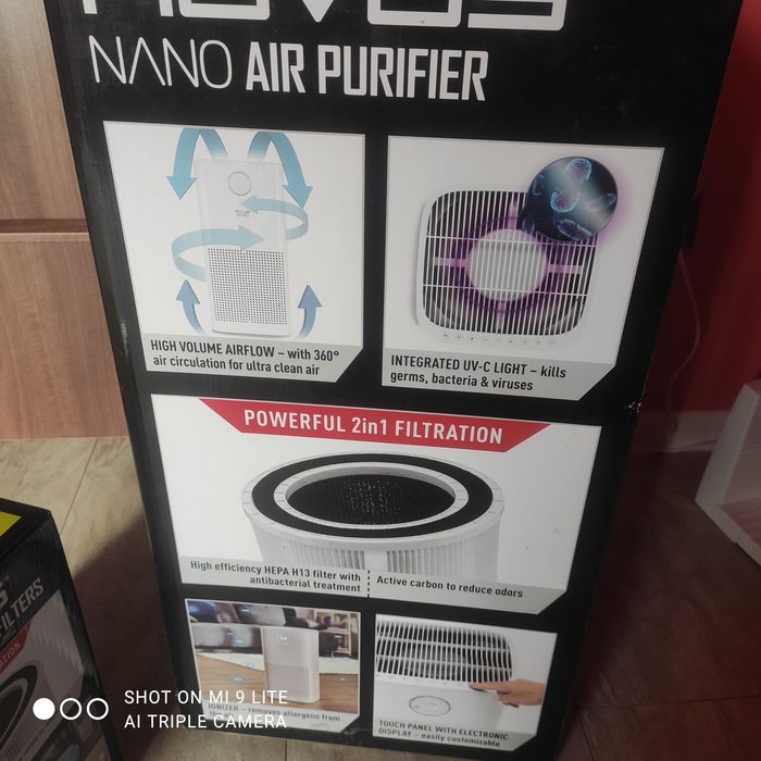 Oczyszczać powietrza ROVUS NANO+ filtr