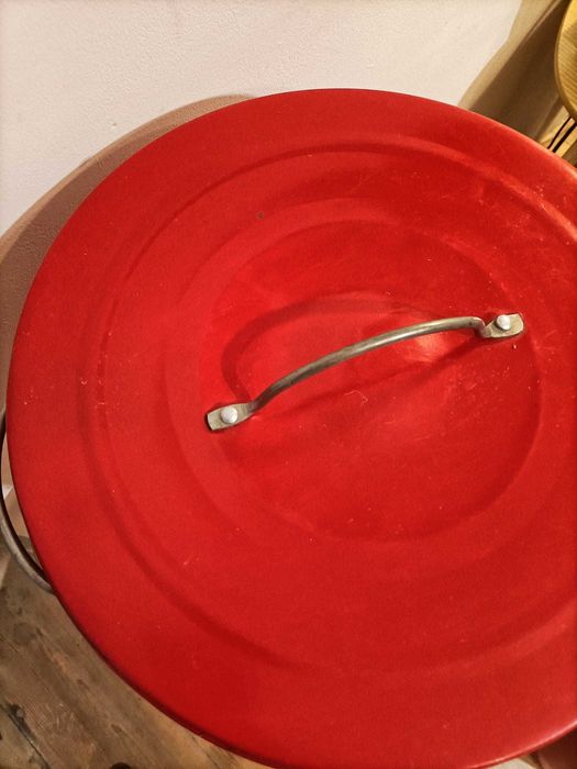 kosz metalowy z pokrywą IKEA