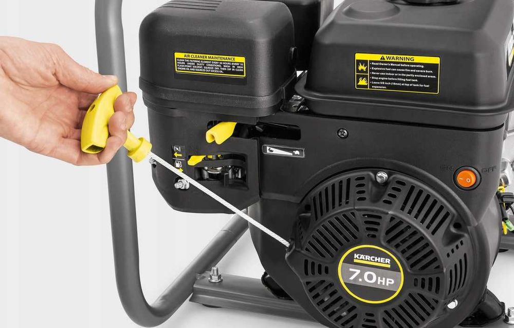 Бензинова мотопомпа Kärcher 5100 W 600 l/h мото помпа для води