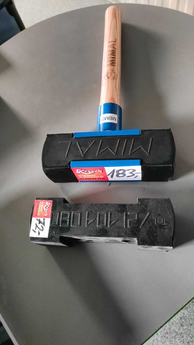 Guma Młotek brukarski do kostka brukowa Krawężnik obrzeże ogrodzenie