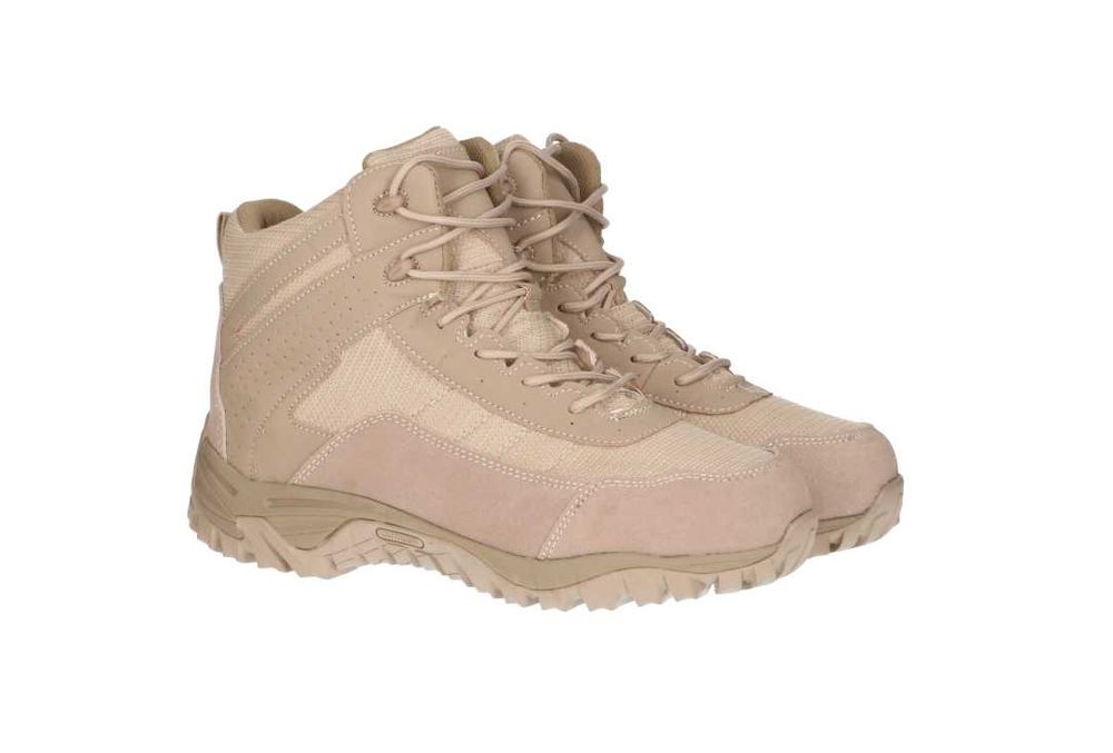 Buty taktyczne wojskowe militarne górskie Risen Outdoor beżowe