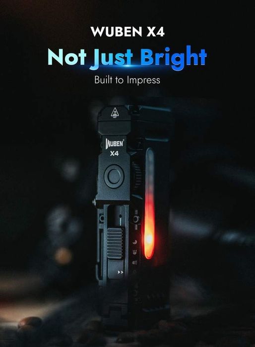 WUBEN X4 Black , Gray, White Ліхтарик ручний