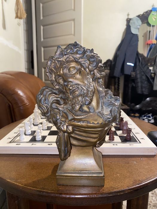 Raro Busto "Ecce Homo" em Bronze Maciço - Numerado (20cm)