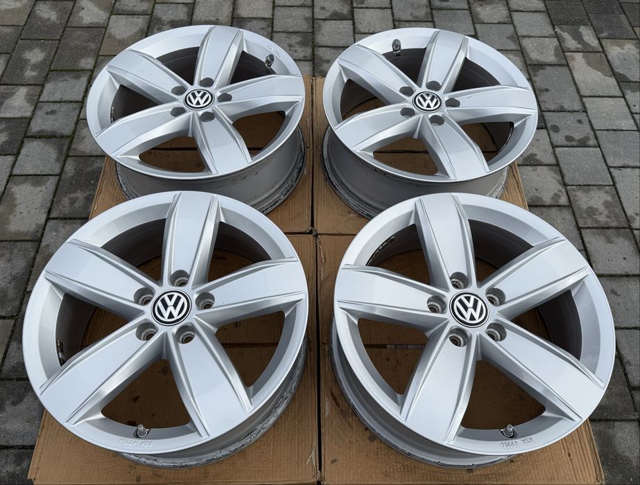 Felgi Volkswagen 17" 5x112 Tiguan Sharan Passat Golf T-Roc czujniki