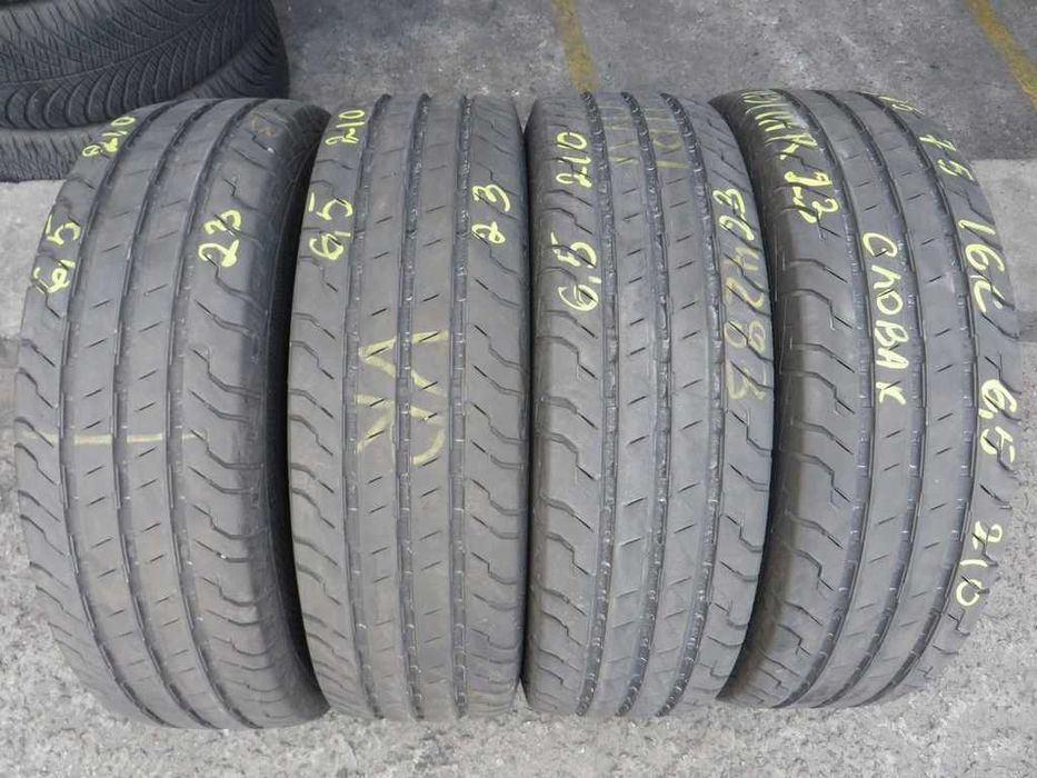 205/75 R16C 113/111R Continental VanContact100 літо 4штуки шини б/у