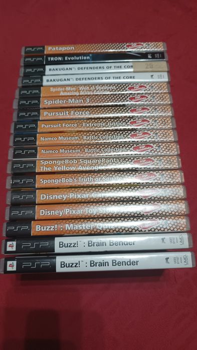 Sprzedam Gry na konsole PSP/Ciekawe Tytułu:))