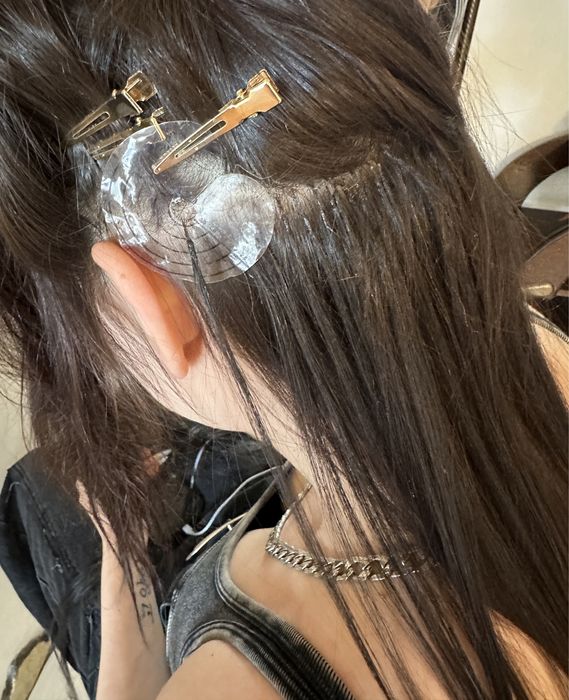 Нарощення волосся. Професійне нарощування біопротеїнового волосся!