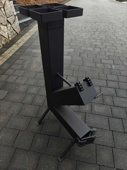 Piecyk rakietowy 100×100×2 – solidny, własnoręcznie wykonany !