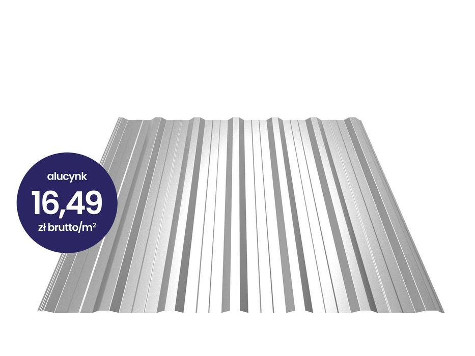 Blacha trapezowa T-18E alucynk - OD RĘKI ! PROMOCJA!