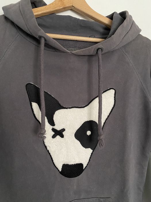 Granatowa bluza długi rękaw kaptur kieszenie House rozmiar S pitbull