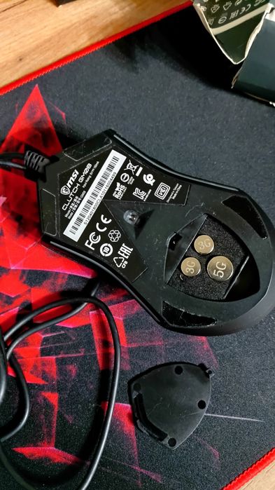Ігрове мишка MSI clutch gm 8 з дефектом