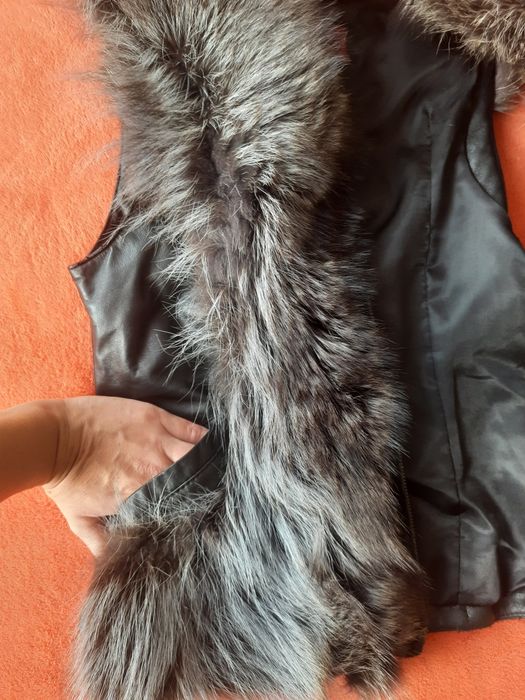 Sprzedam skorzana kamizelka