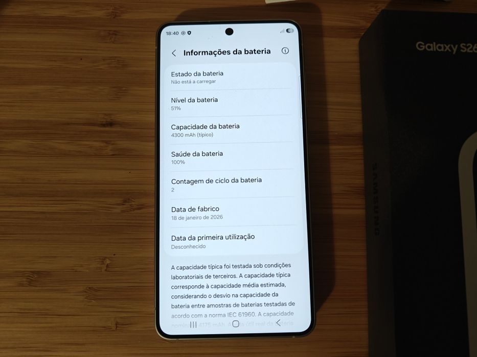 Troco/Vendo Samsung S26 512Gb novo com fatura e garantia!