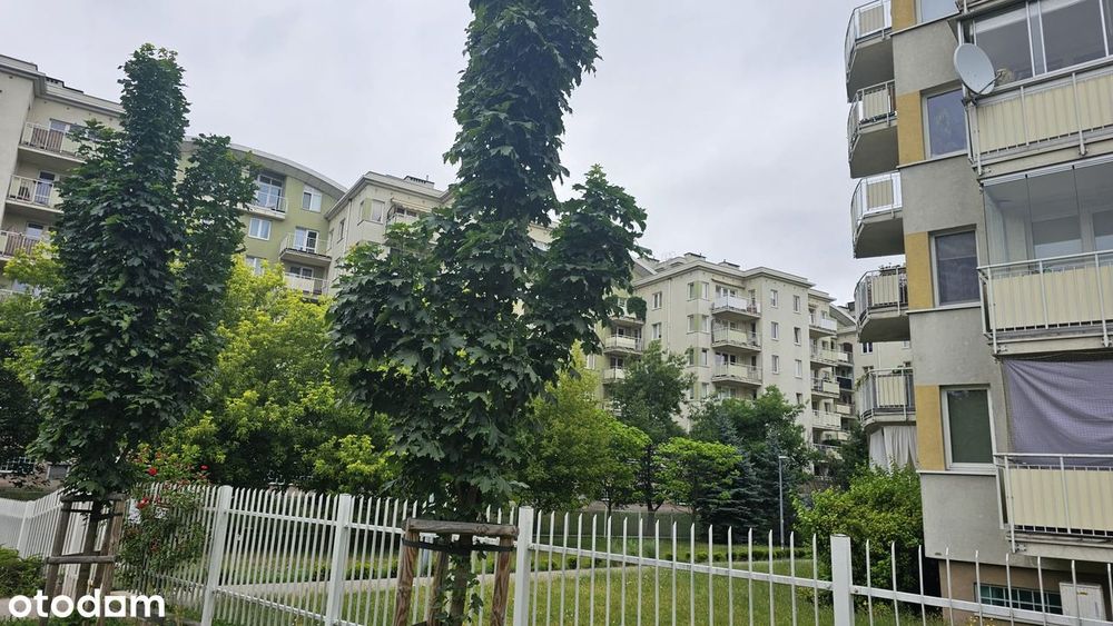 3 pokoje 61,84 m², Zacisze, I piętro, winda, balkon, garaż, metro