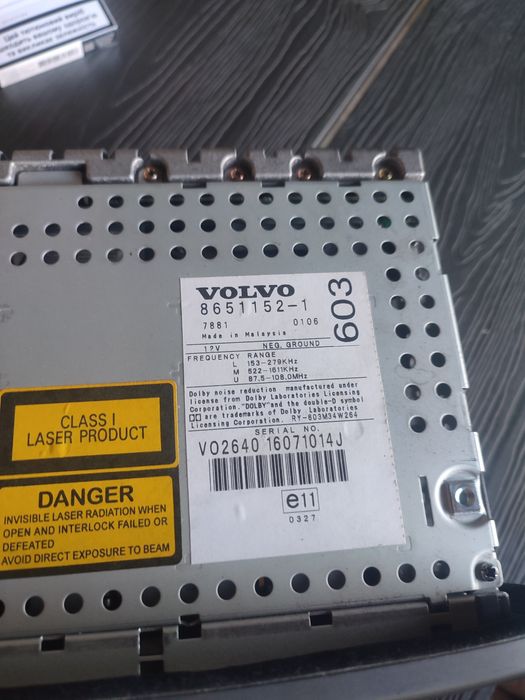 Магнитола volvo s80
